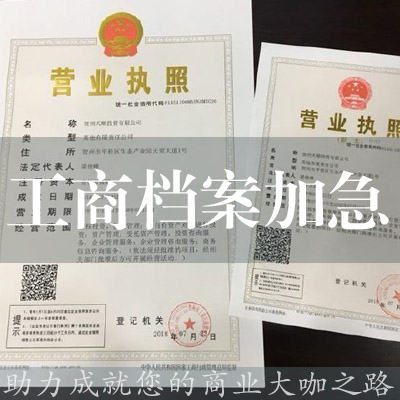 工商檔案加急